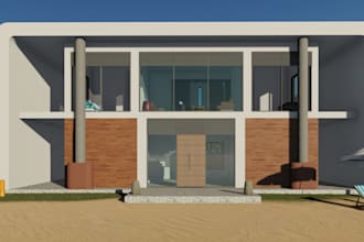 design modern luxury house and villa architecture