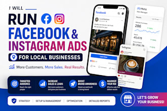 run facebook and instagram ads for restaurants