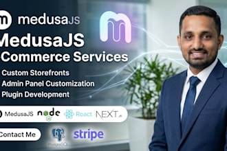 create scalable medusajs ecommerce solutions with custom features