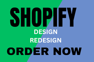 shopify store design, rdesign shopify store development
