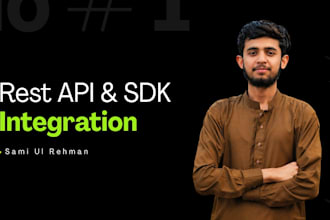 integrate rest apis and sdks into your web application