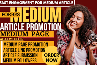 deliver viral medium article promotion boost medium followers