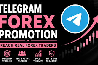 telegram forex promotion reach real forex traders