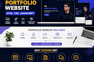 reate a responsive portfolio website