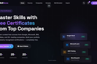 build modern ai powered student learning platform website