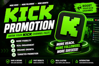 boost your kick channel with targeted promotion