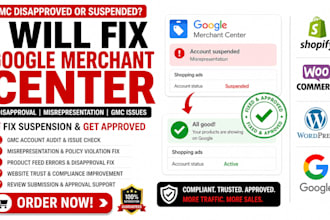 fix google merchant center disapproval misrepresentation gmc account issue fix