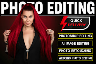photoshop editing, photo retouching and ai image editing