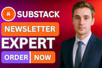 set up your substack account, create substack posts
