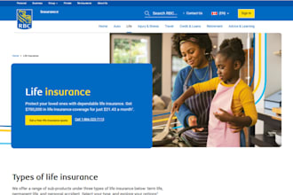 design insurance website life insurance health insurance iul insurance website