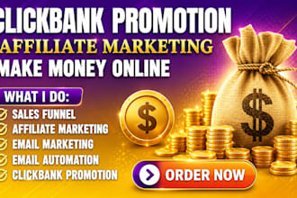 create clickbank affiliate funnels landing pages and campaigns