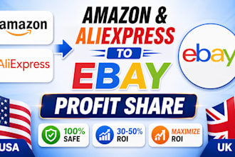 do aliexpress and amazon to ebay dropshipping on profit share