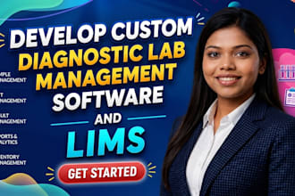 develop custom diagnostic lab management software and lims