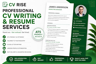 write or improve your CV resume professionally
