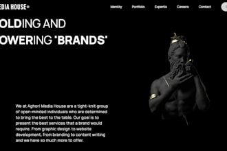 write professional website content
