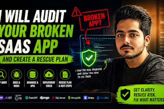 audit your half done saas app and create a rescue plan