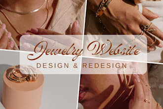 design luxury jewelry website handmade jewelry website fashion jewelry website