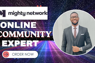 mighty network community setup course creation mighty network community manager