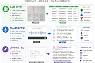 do professional data entry and copy typing work