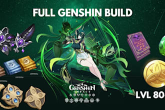 build your genshin impact character