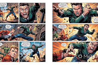 comic book illustration comic strip