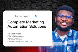 build sales funnels, set up email campaigns and configure domains