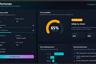 create ml model for prediction and data analysis