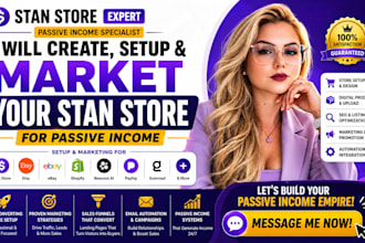 stan store marketing stan store setup sales funnel  digital product upload