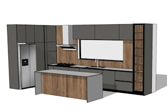 do 3d models for kitchens, wardrobes, bathrooms etc