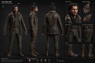 unreal engine daz 3d realistic character 3d game character modeling animation
