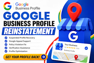 reinstate suspended google business profile and fix denied gmb suspension appeal