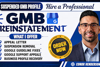reinstate suspended google business profile and fix denied gmb appeal