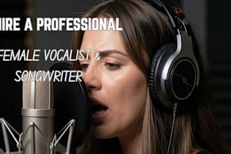 be your female vocalist lyrics writer for reggae hippop rnb country edm singer