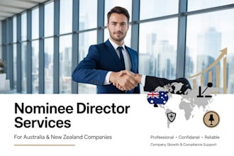 provide nominee director for australia, new zealand for your company growth