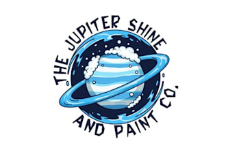 make super creative logo for cleaning painting car services