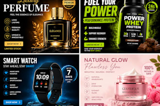 design professional product posts and ads for your brand