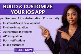 develop ios app, iphone app, swift app, apple mobile application