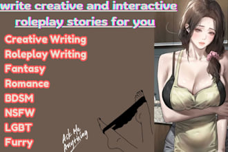 write any roleplay you want with you