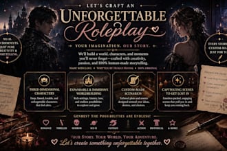 write any roleplay you want with you