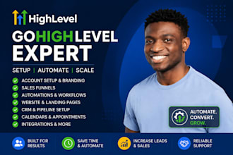 build gohighlevel sales funnel go high level website expert