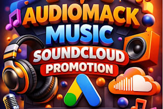 do best organic audiomack soundcloud promo for real engagement using google ads
