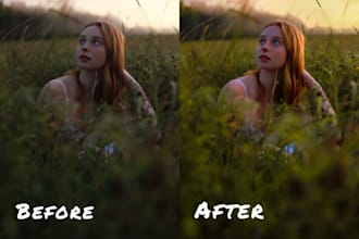 do expert photo editing , background edit