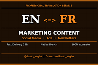 translate your marketing content and social media posts