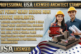 licensed florida new york ca georgia architectural stamp construction drawings