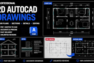convert PDF to autocad drawings