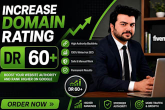increase domain rating ahrefs dr60 plus