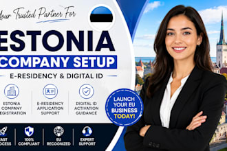 do digital id registration, e residency and estonia company setup entrepreneurs