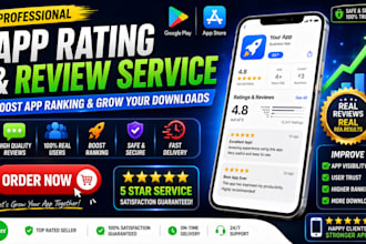 boost your app rating with play store and app store reviews