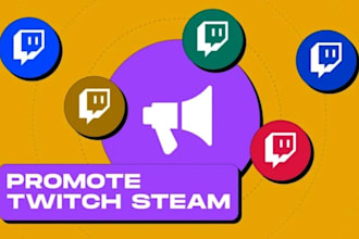 do organic twitch channel promotion twitch marketing twitch viewers subs