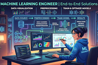 build machine learning models, data analysis and prediction projects